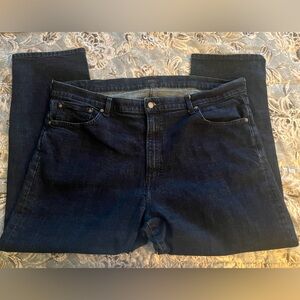 POLO Ralph Lauren Men’s Black Label Men's Dark Wash Straight Jeans  Sz 48BX30